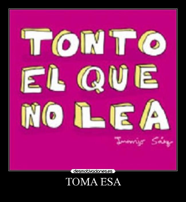 TOMA ESA - 