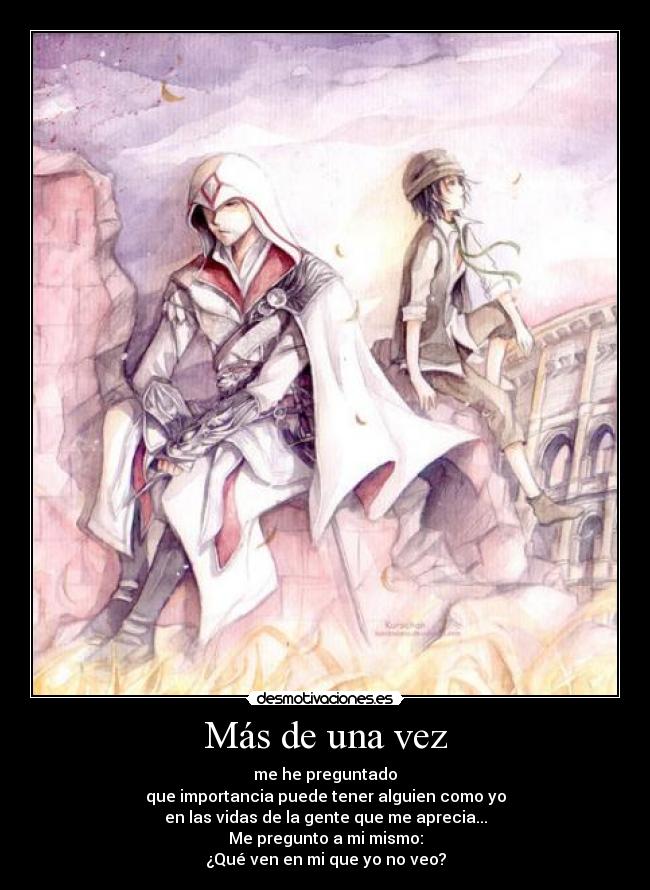 carteles ezio assassins creed uno mis tantos comederos cabeza desmotivaciones