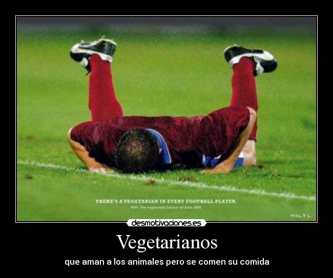 Vegetarianos - que aman a los animales pero se comen su comida