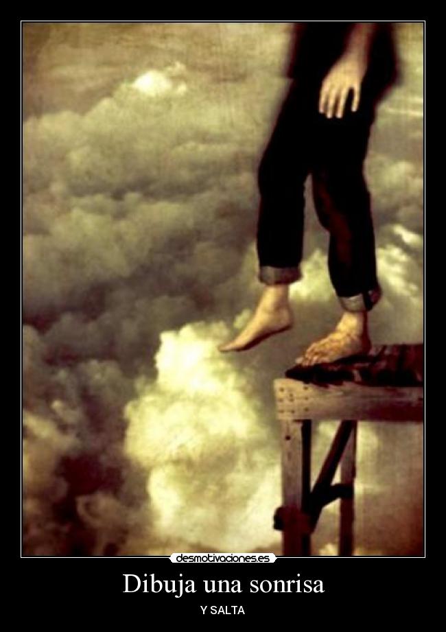 Dibuja una sonrisa - Y SALTA