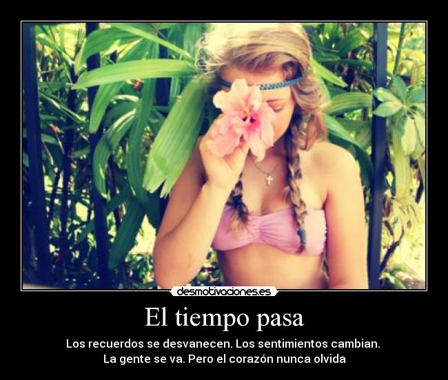 El tiempo pasa -