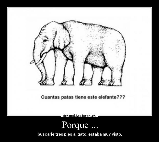 Porque ... - 