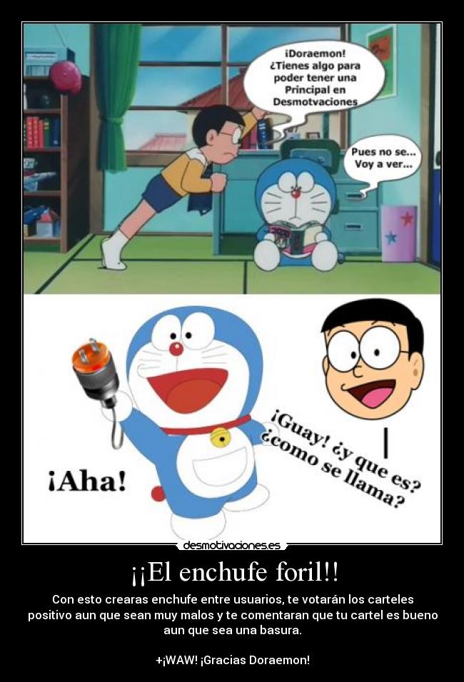 ¡¡El enchufe foril!! - 