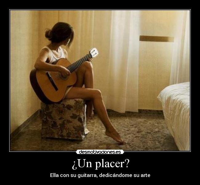 ¿Un placer? - 