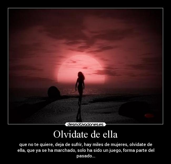 Olvidate de ella -