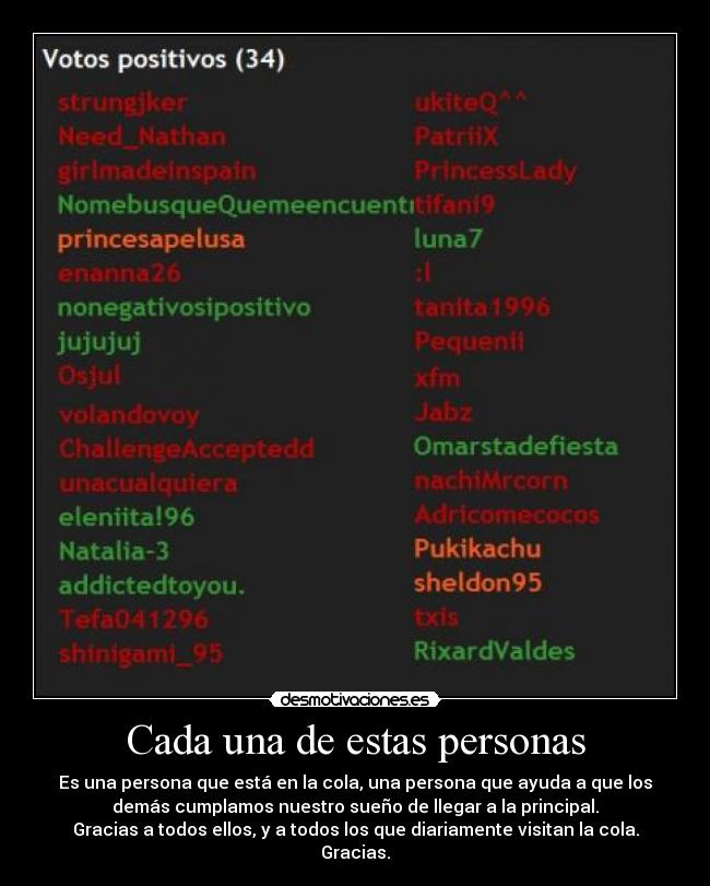 carteles desmotivaciones cola votos personas princesapelusa challengeacceptedd shinigami_95 desmotivaciones