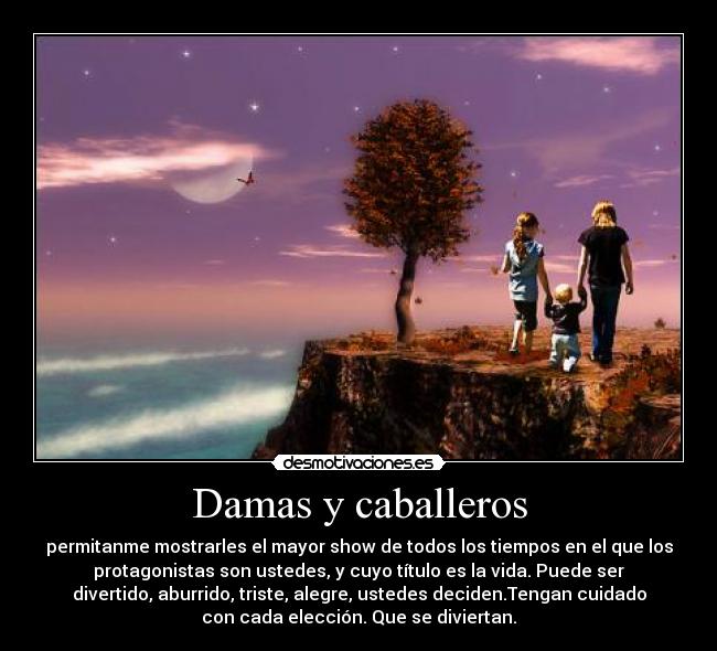 Damas y caballeros -
