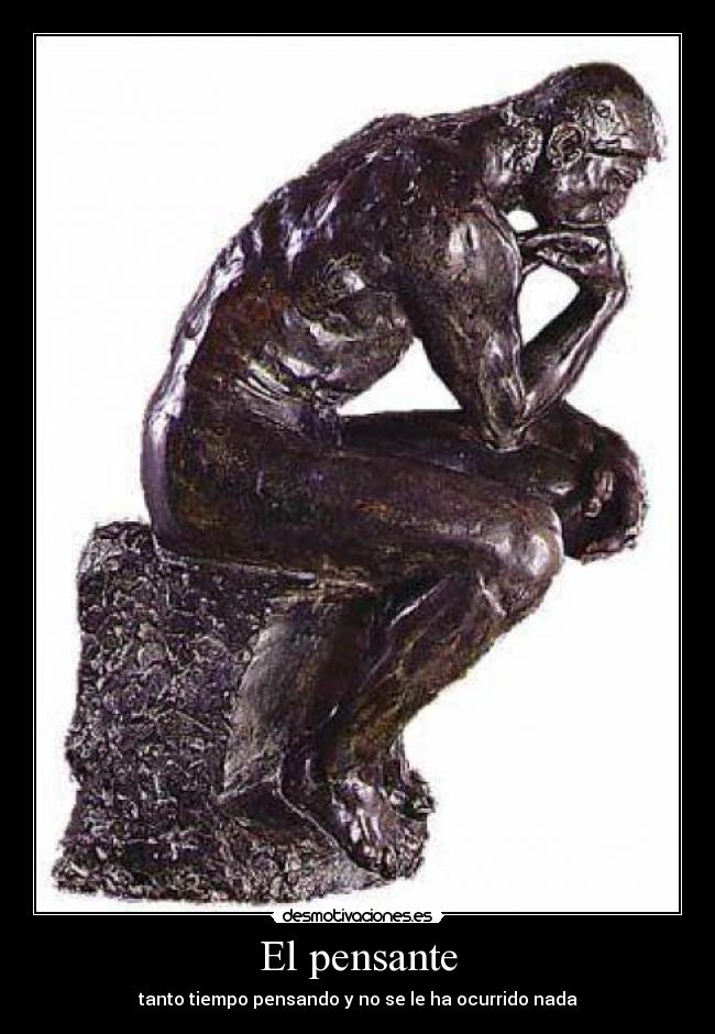 El pensante -