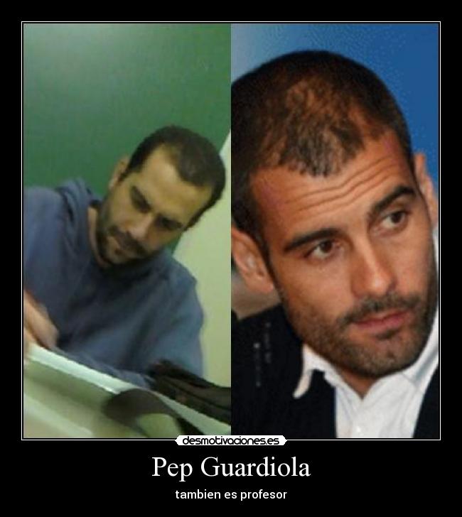 carteles pep guardiola desmotivaciones