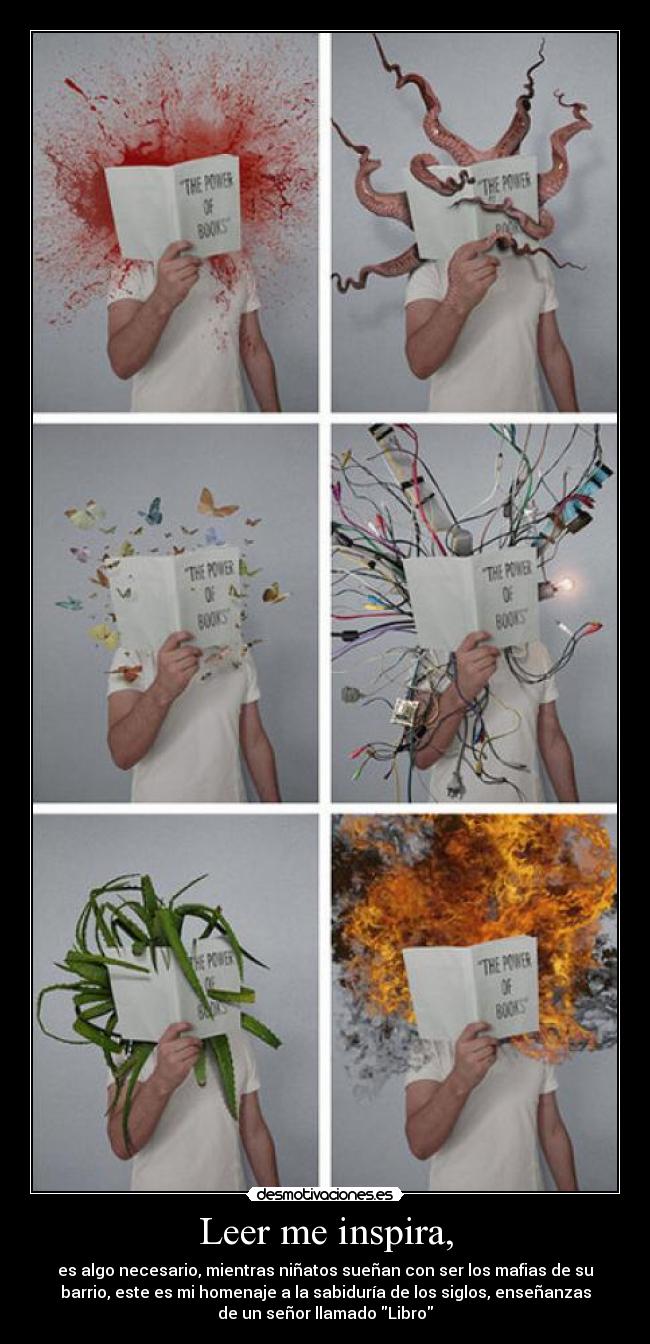 Leer me inspira, - 