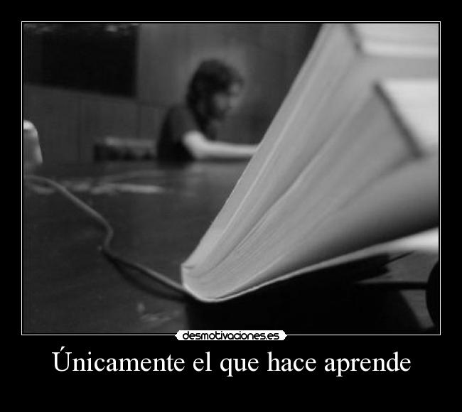 carteles haceraprenderunico desmotivaciones