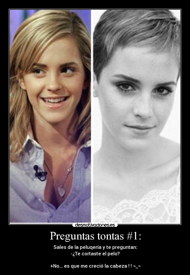 Preguntas tontas #1: -