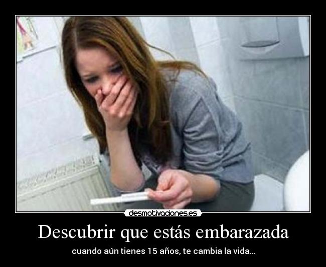 Descubrir que estás embarazada -