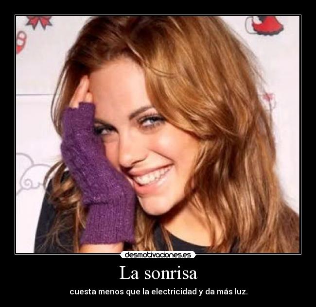 La sonrisa -