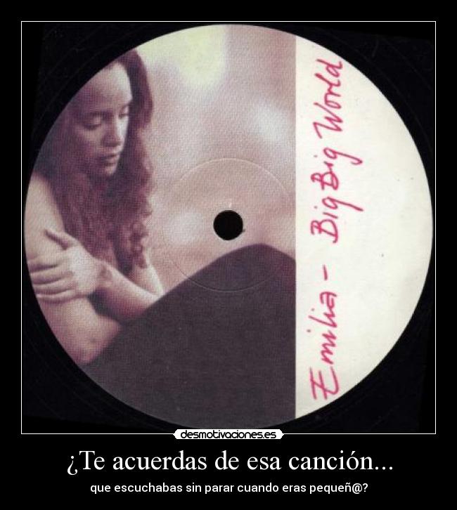 ¿Te acuerdas de esa canción... - 