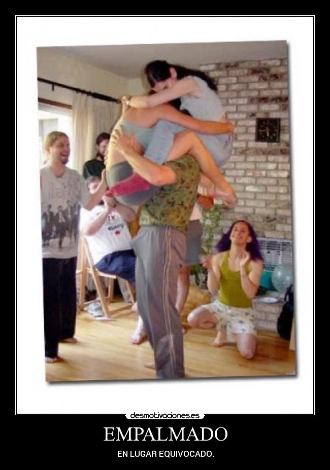 EMPALMADO - EN LUGAR EQUIVOCADO.