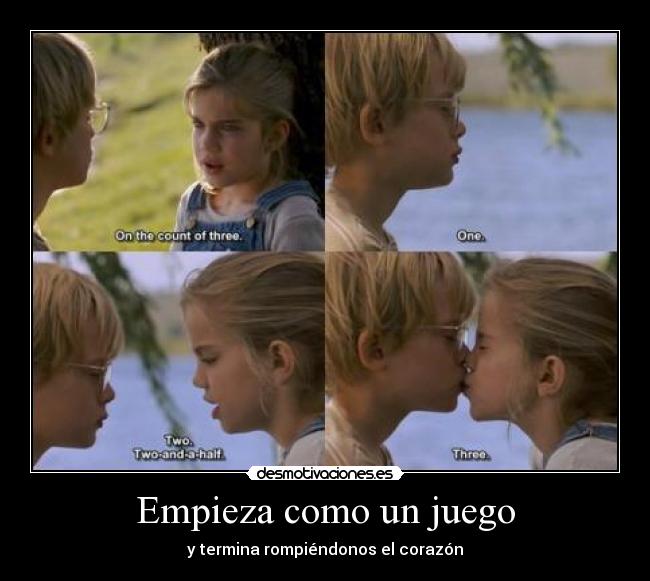 Empieza como un juego -