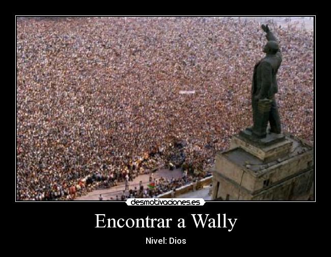 Encontrar a Wally - Nivel: Dios