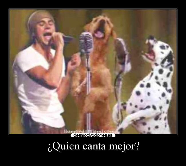¿Quien canta mejor? - 
