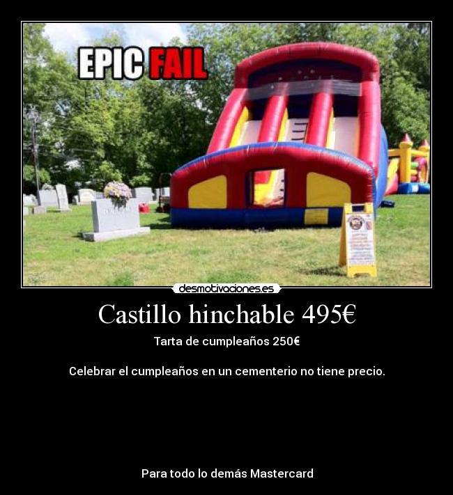 Castillo hinchable 495€ -
