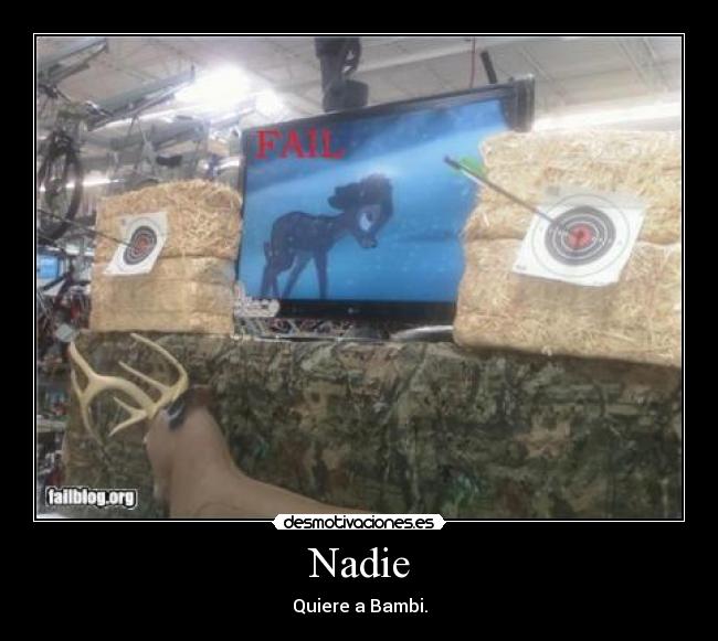Nadie - Quiere a Bambi.