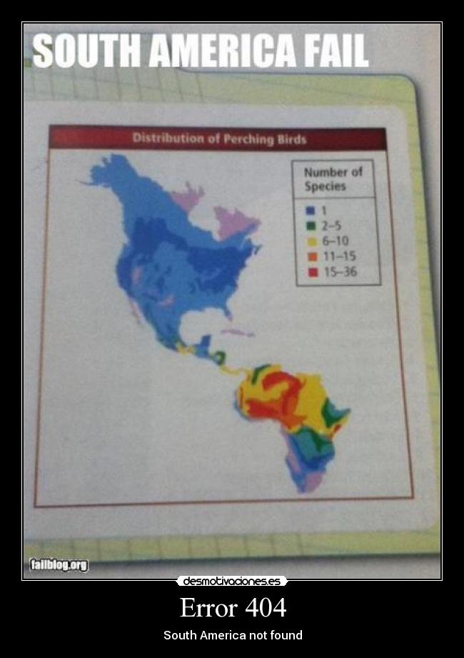 carteles error fail 404 desmotivaciones