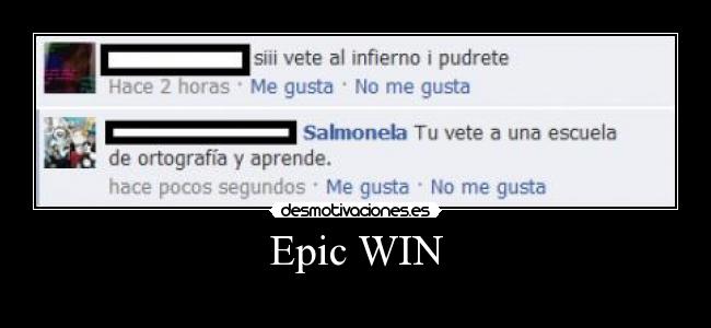 Epic WIN -