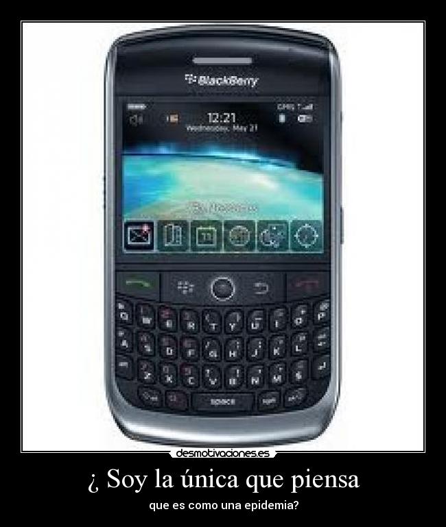 ¿ Soy la única que piensa -