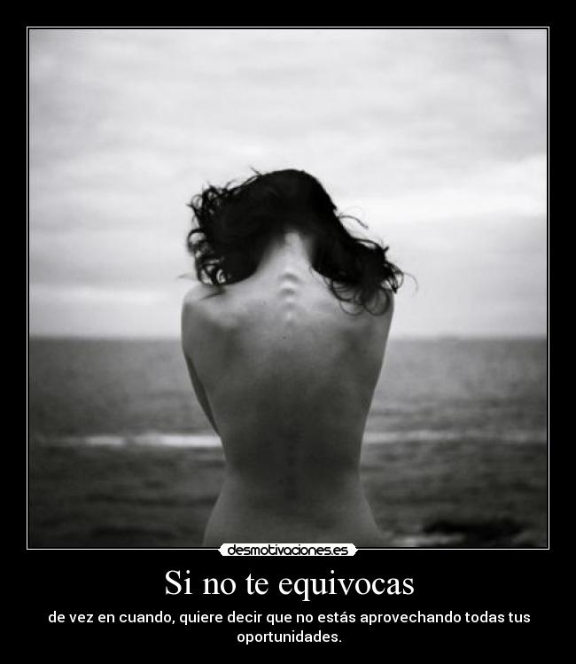 Si no te equivocas - 