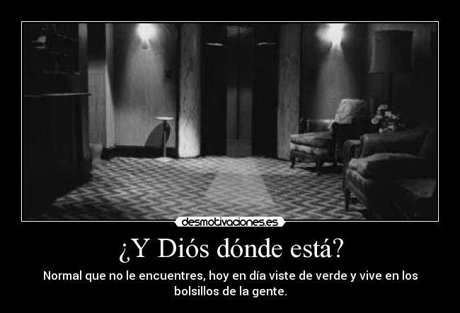 carteles dios nach desmotivaciones