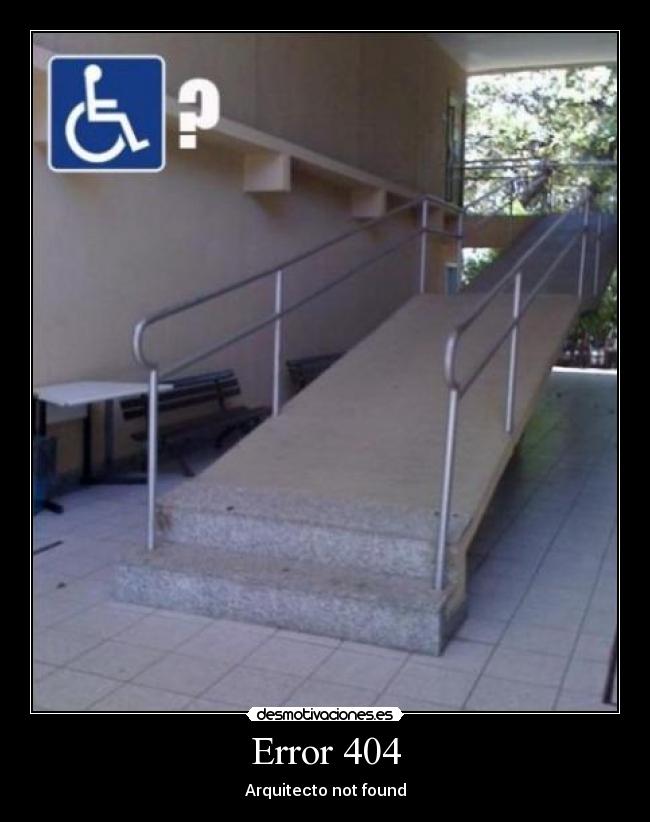 Error 404 - Arquitecto not found