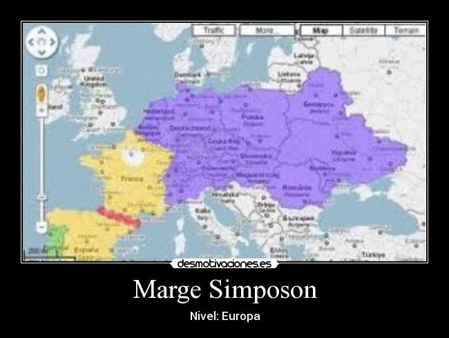 Marge Simposon - Nivel: Europa