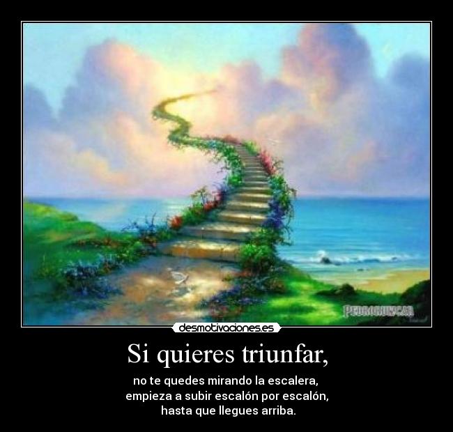 carteles sigue camino guerrero encontraras retos inimaginables desmotivaciones