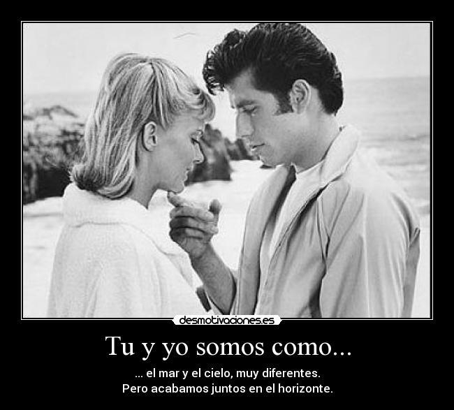 Tu y yo somos como... - 