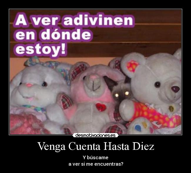 Venga Cuenta Hasta Diez -