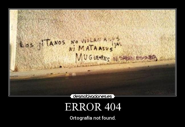 ERROR 404 -