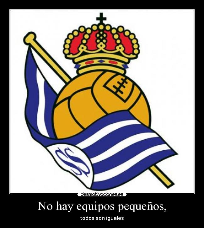 No hay equipos pequeños, - 