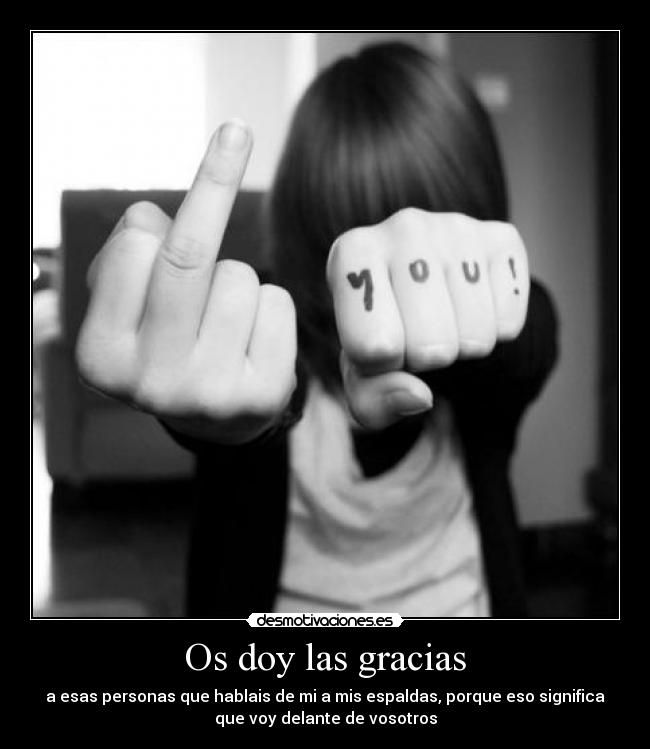 Os doy las gracias - 