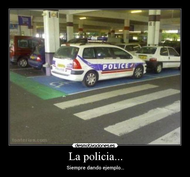 La policia... - 