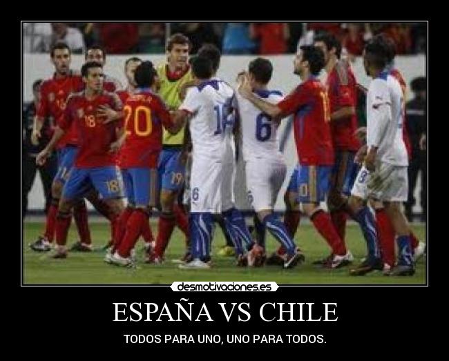 ESPAÑA VS CHILE -