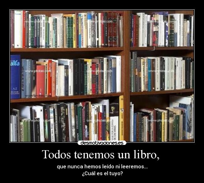 Todos tenemos un libro,  - 