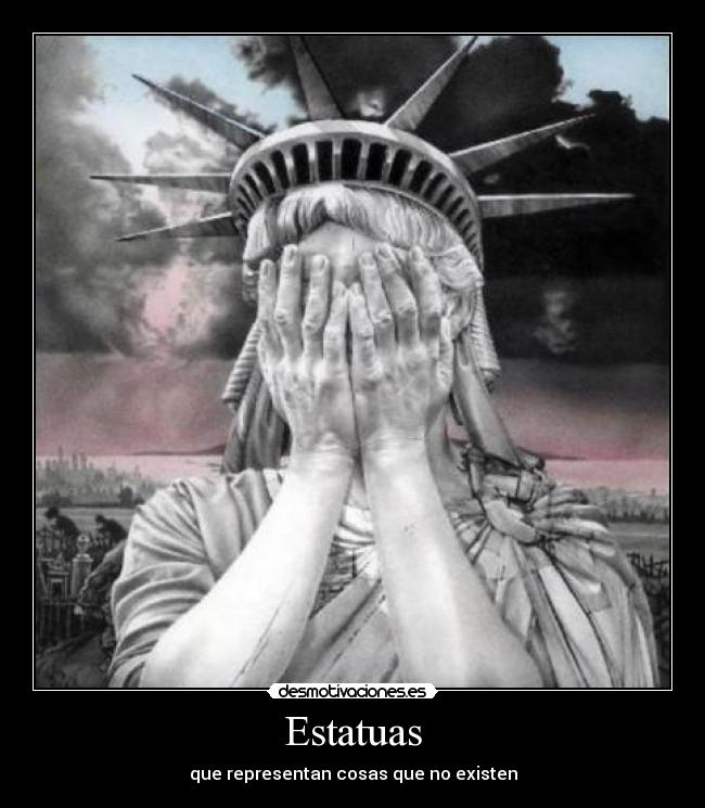 Estatuas - que representan cosas que no existen