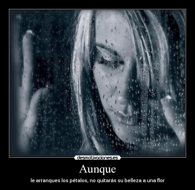 Aunque -