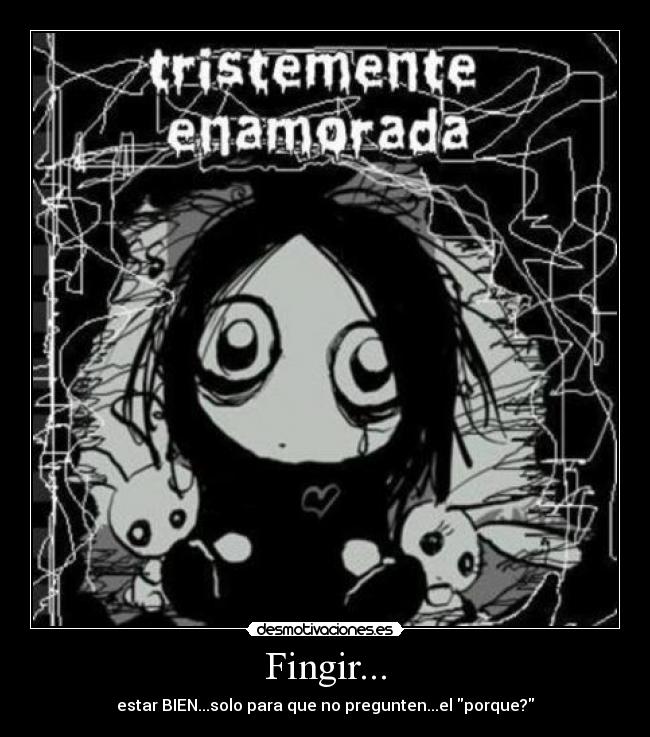 Fingir... - 