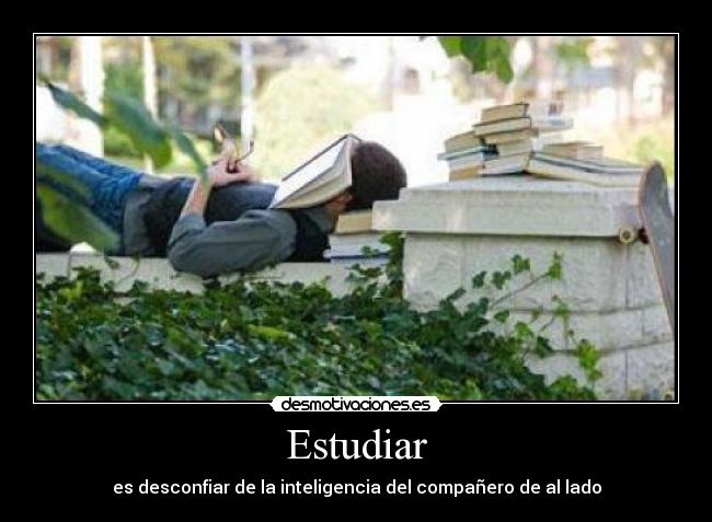 carteles estudiar desmotivaciones
