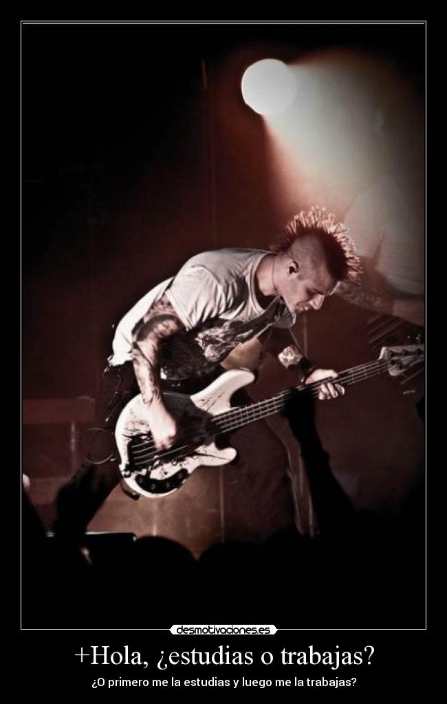 +Hola, ¿estudias o trabajas? - 