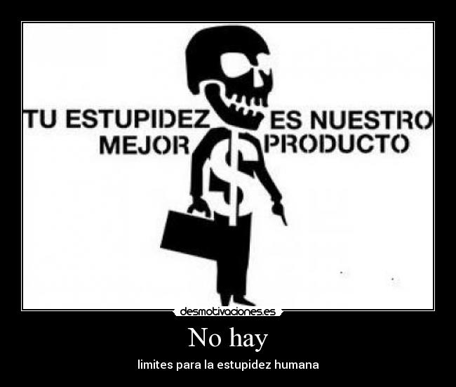 No hay -