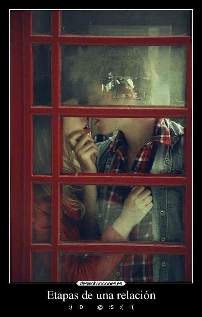 Etapas de una relación -