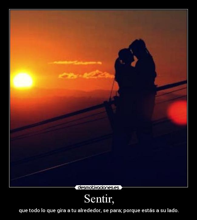 Sentir, - 
