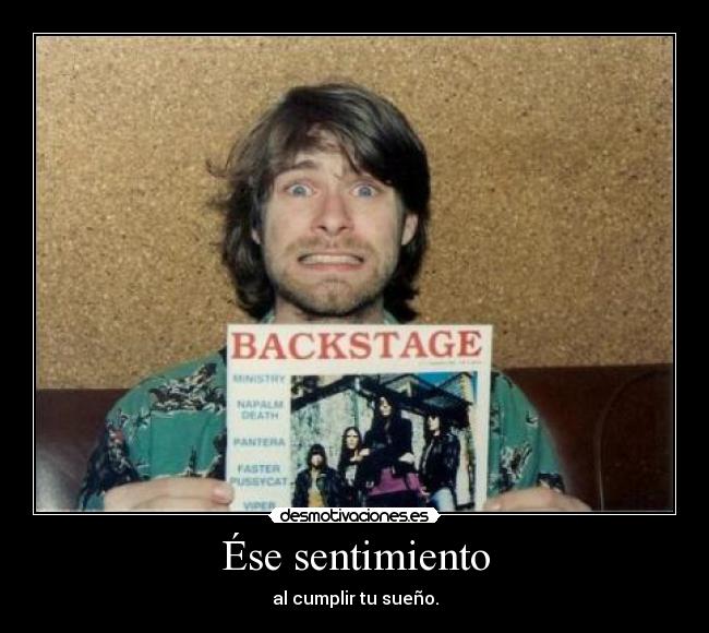 Ése sentimiento -